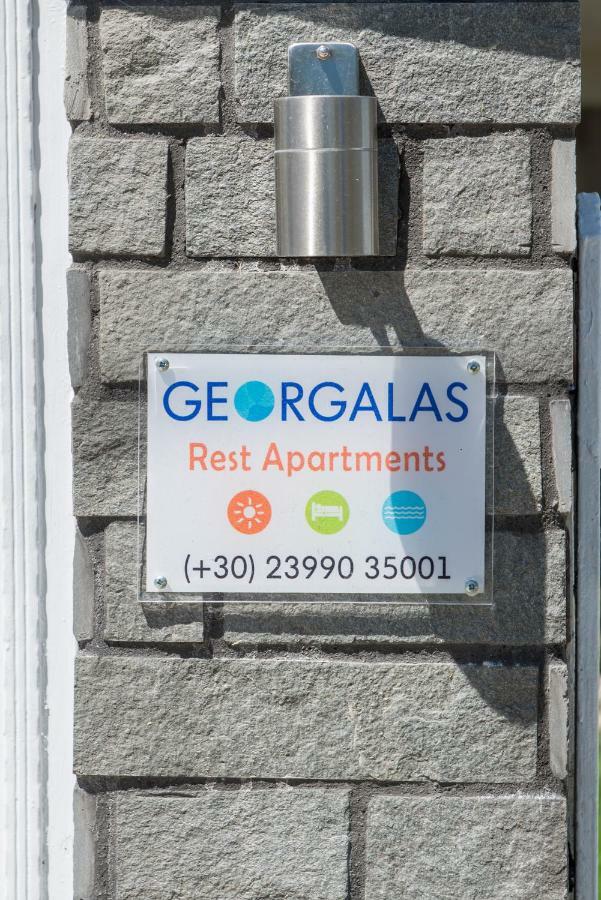 Georgalas Rest Apartments Nea Kallikrateia 外观 照片