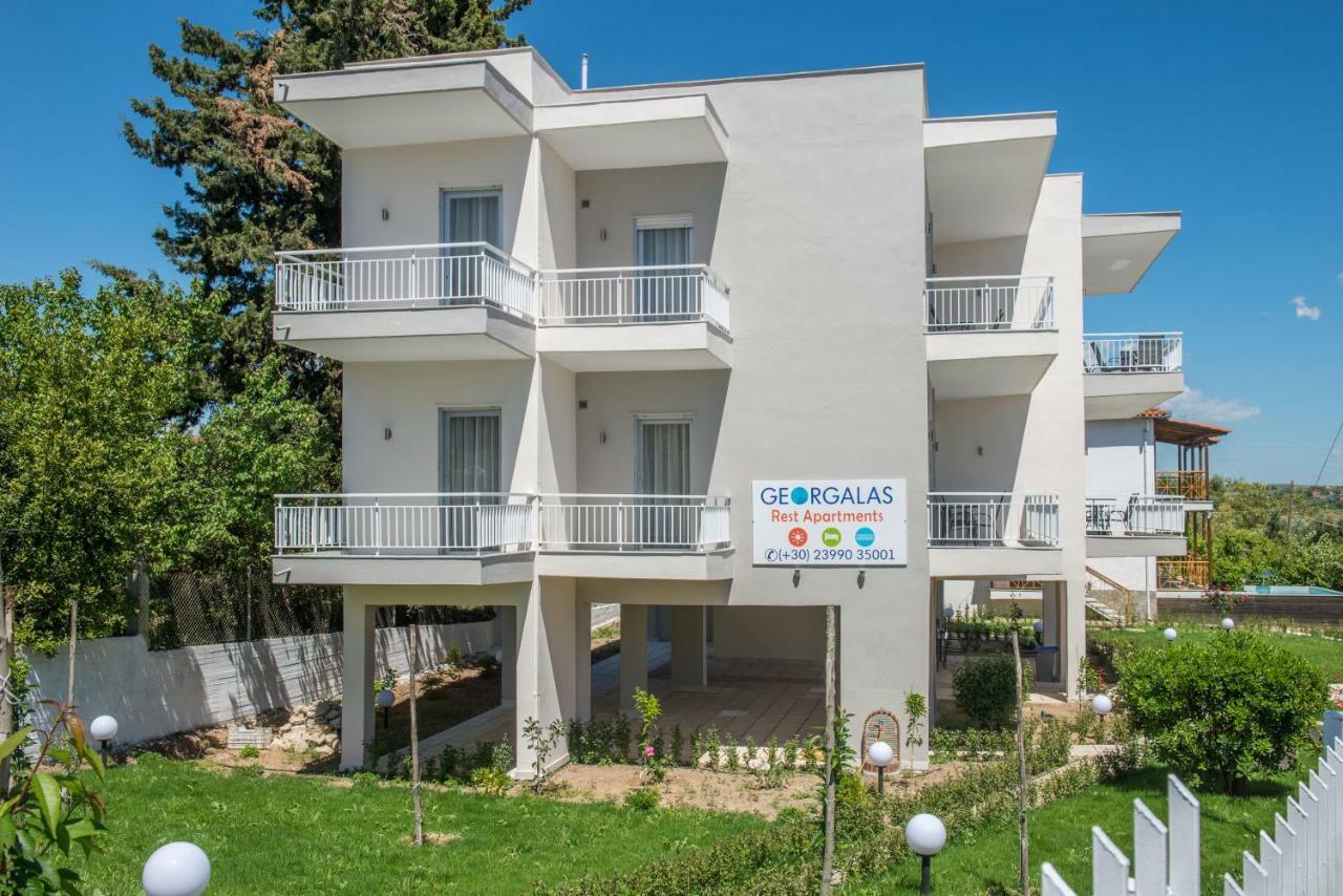 Georgalas Rest Apartments Nea Kallikrateia 外观 照片
