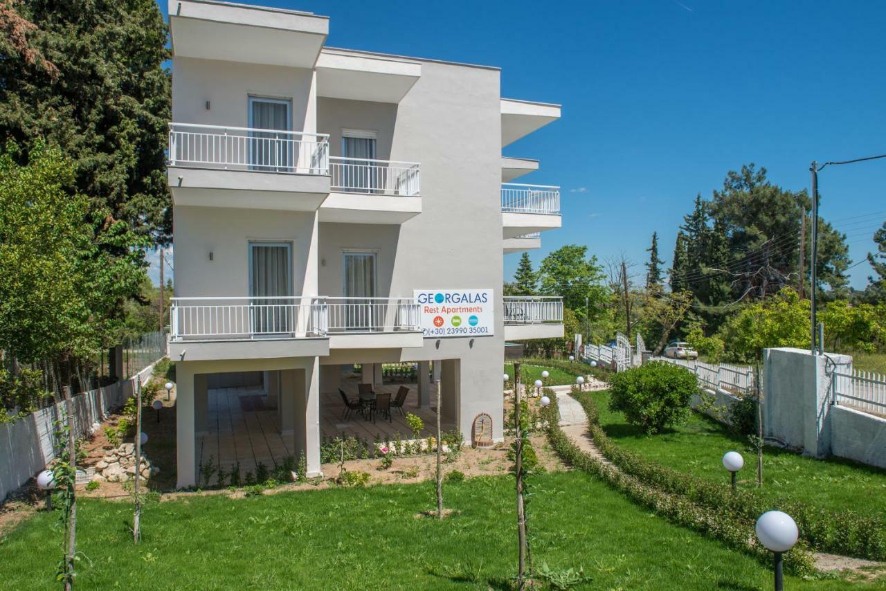 Georgalas Rest Apartments Nea Kallikrateia 外观 照片